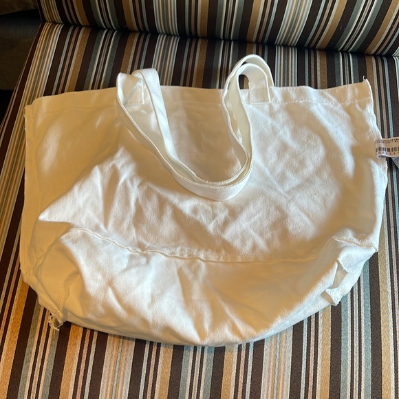 Super cute!! NWOT cat yoga cotton tote bag shoulder bag handbag - Picture 9 of 10